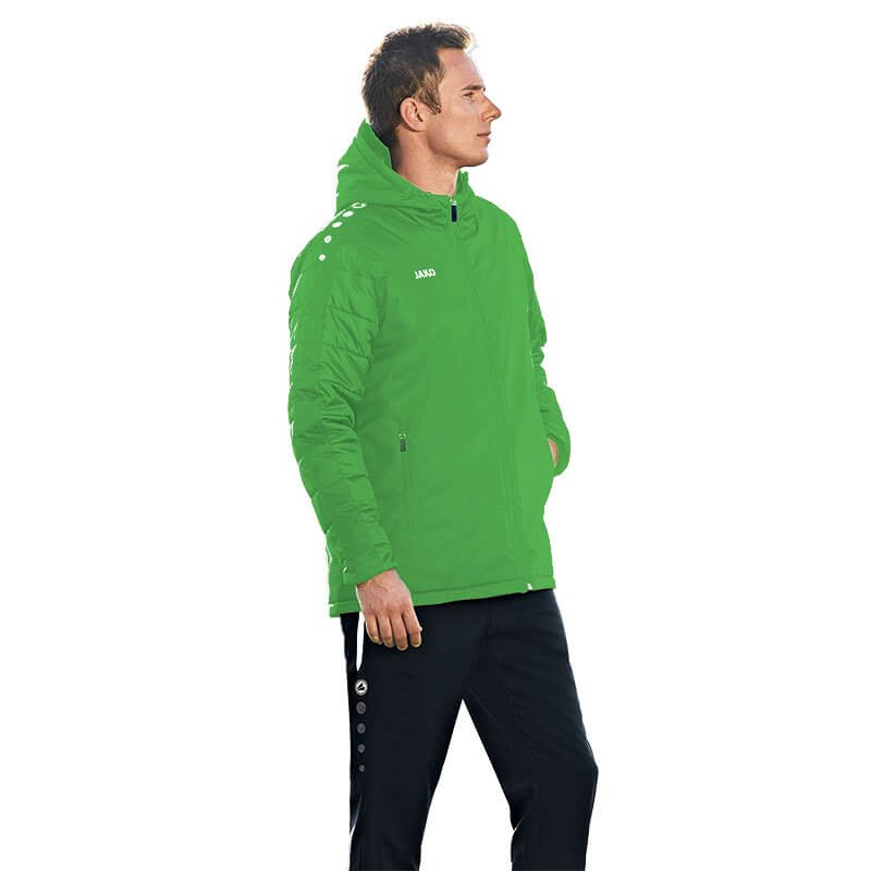 JAKO-7201-22-2 Veste de Stade Team Vert Tendre Côté