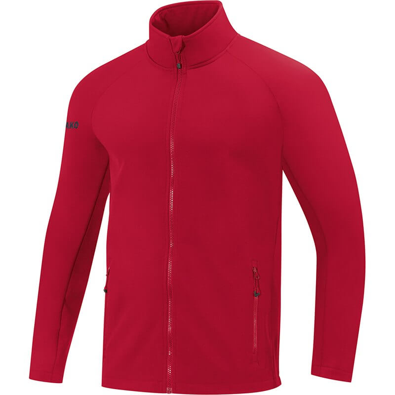 JAKO 7604-11 Veste Softshell Team Rouge Chili Face