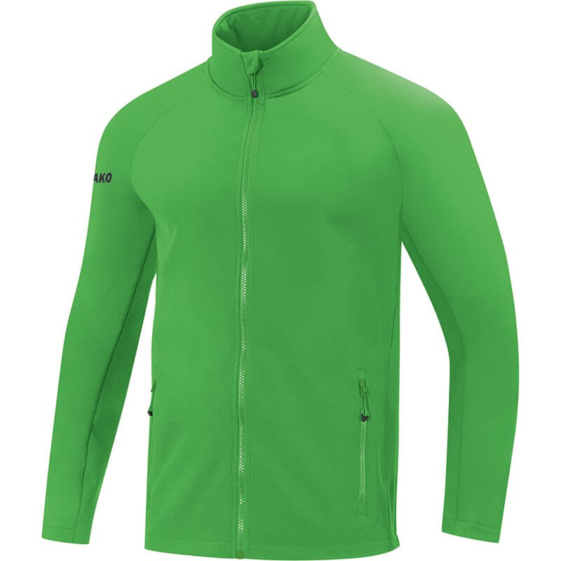 JAKO 7604-22 Veste Softshell Team Vert Tendre Face