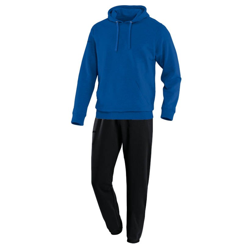 JAKO M9433-04 Jogging Tracksuit with Hooded Sweat Team Royal Blue