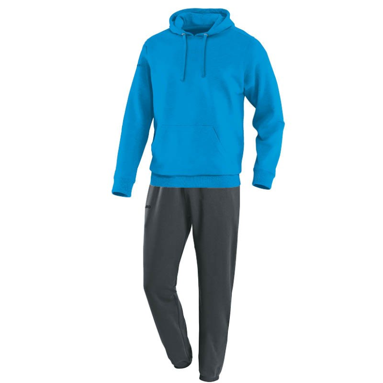 JAKO M9433-89 Survêtement Jogging avec Sweat à Capuchon Team Bleu