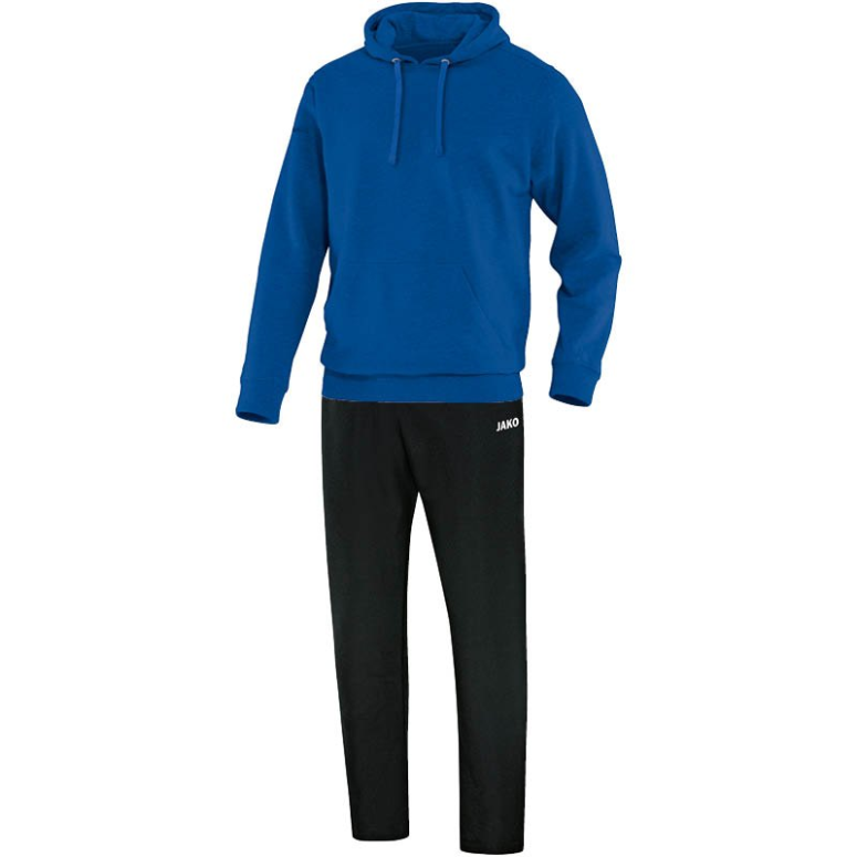 JAKO M9533M-04 Jogging Leisure Tracksuit with Hooded Sweat Royal Blue
