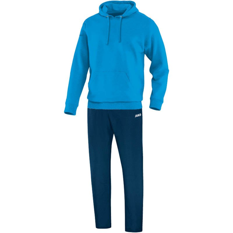 JAKO M9533M-89 Survêtement Jogging Loisir avec Sweat à Capuchon Team Bleu