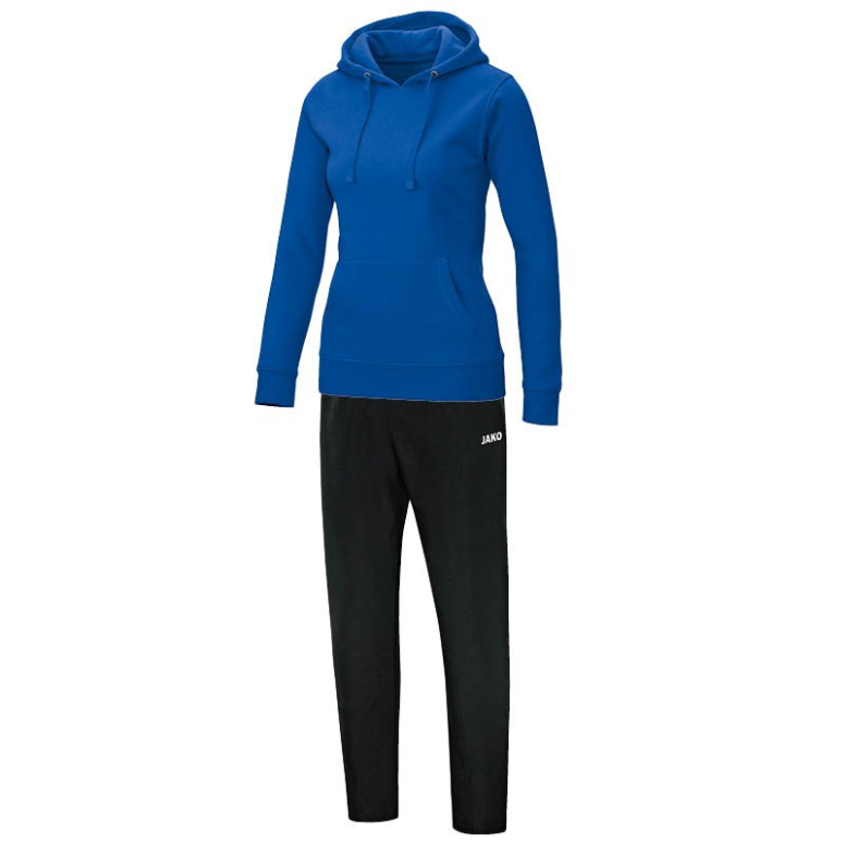 JAKO M9533W-04 Survêtement Jogging Loisir avec Sweat à Capuchon Team Bleu Royal