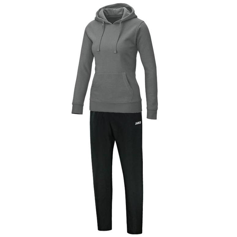 JAKO M9533W-21 Survêtement Jogging Loisir avec Sweat à Capuchon Team Anthracite