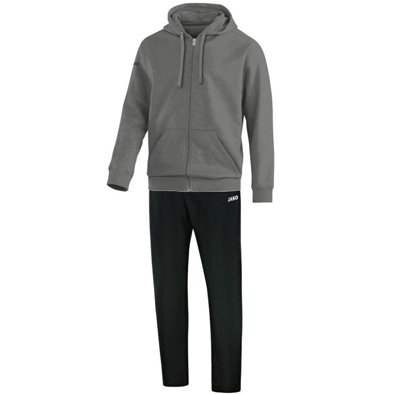 JAKO M9733M-21 Hooded Jogging Leisure Tracksuit Team Anthracite