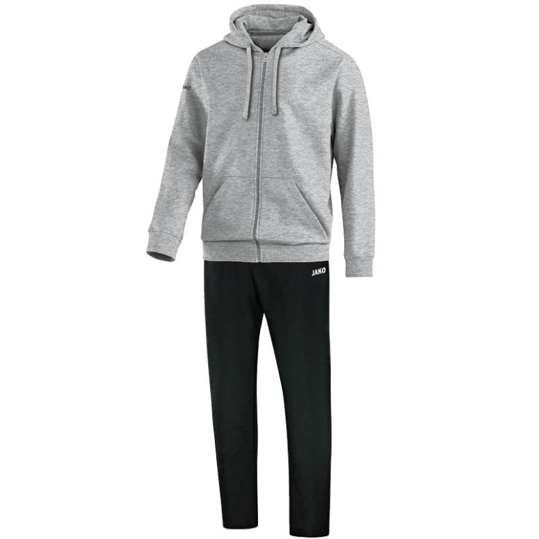 JAKO M9733M-40 Hooded Jogging Leisure Tracksuit Team Mixed Grey