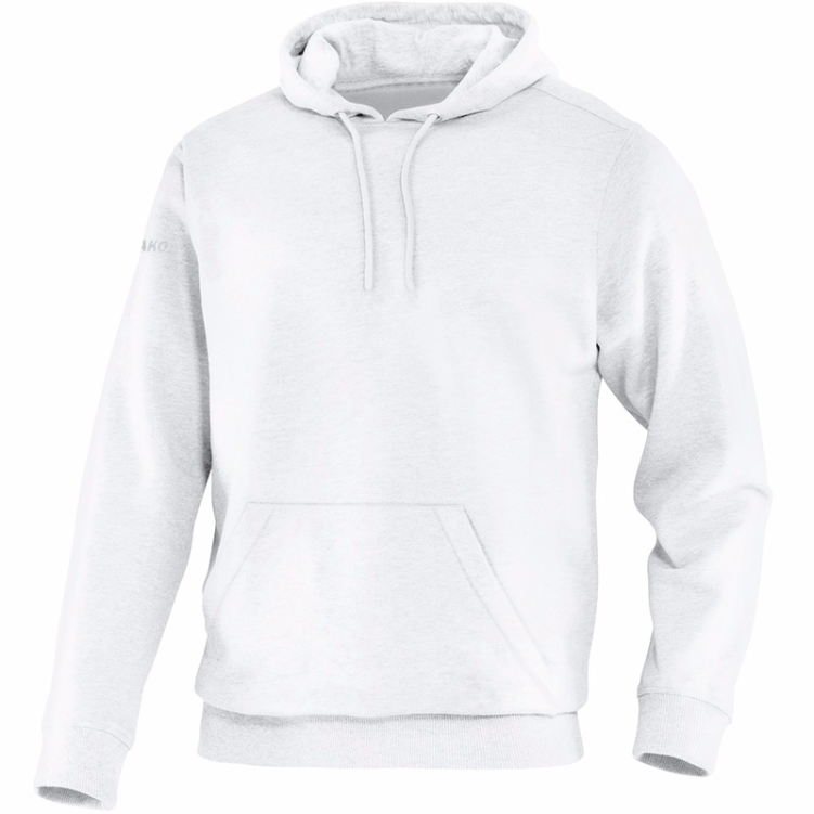 JAKO 6733M-00 Hooded Sweat Team White