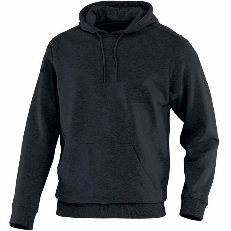 JAKO 6733M-08 Hooded Sweat Team Black