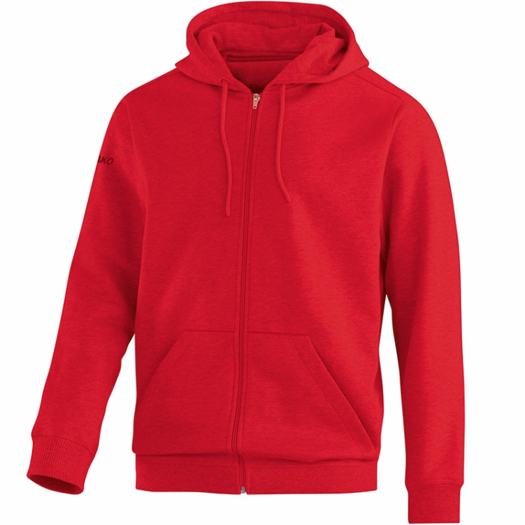 JAKO 6833M-01 Hooded Jacket Team Red