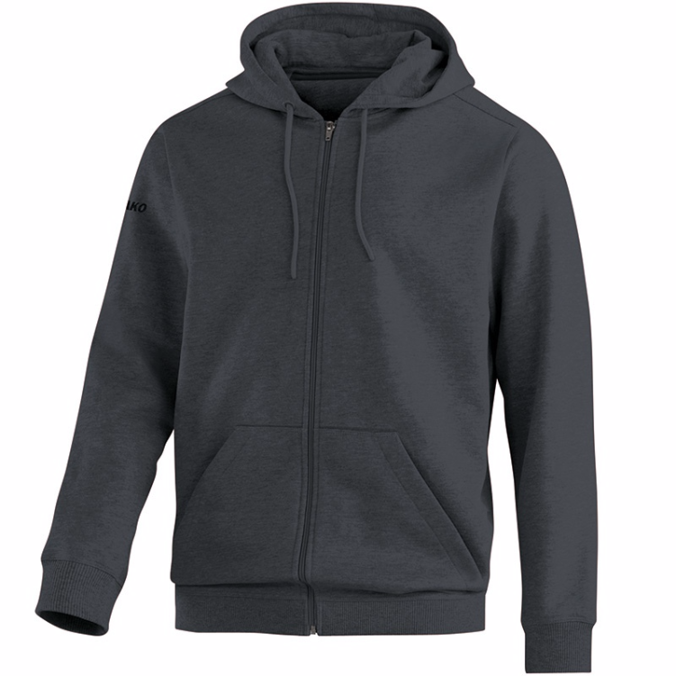 JAKO 6833M-21 Hooded Jacket Team Anthracite