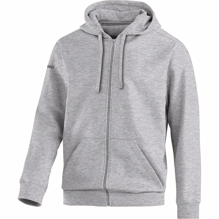 JAKO 6833M-40 Hooded Jacket Team Mixed Grey