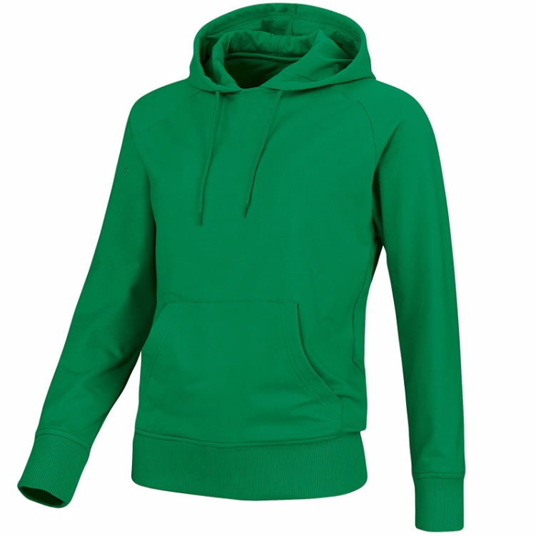 JAKO 6733W-06 Hooded Sweat Team Green