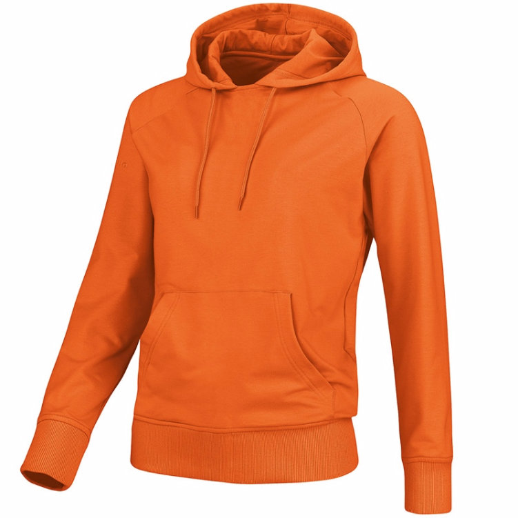 JAKO 6733W-19 Sweater à Capuchon Team Orange Fluo