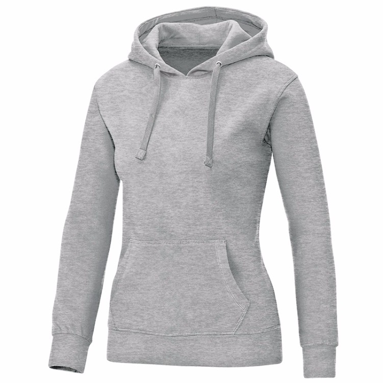 JAKO 6733W-40 Hooded Sweat Team Mixed Grey