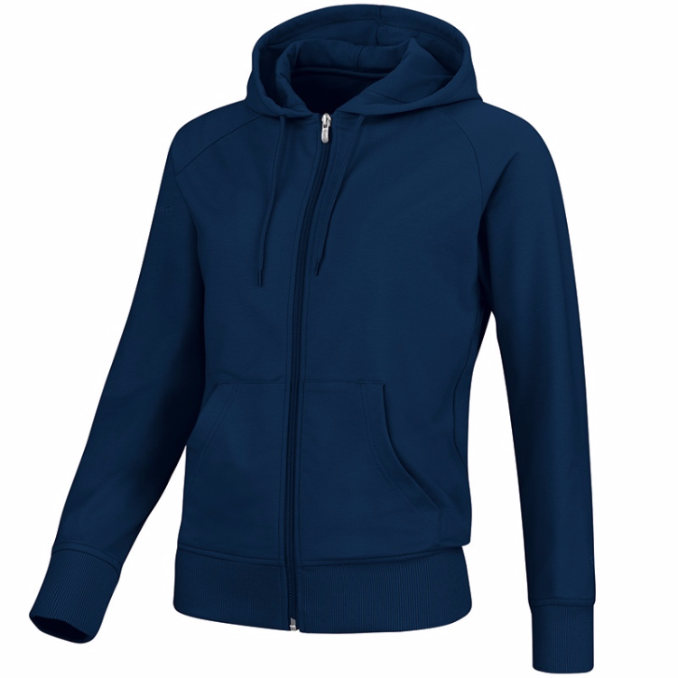 JAKO 6833W-09 Hooded Jacket Team Navy