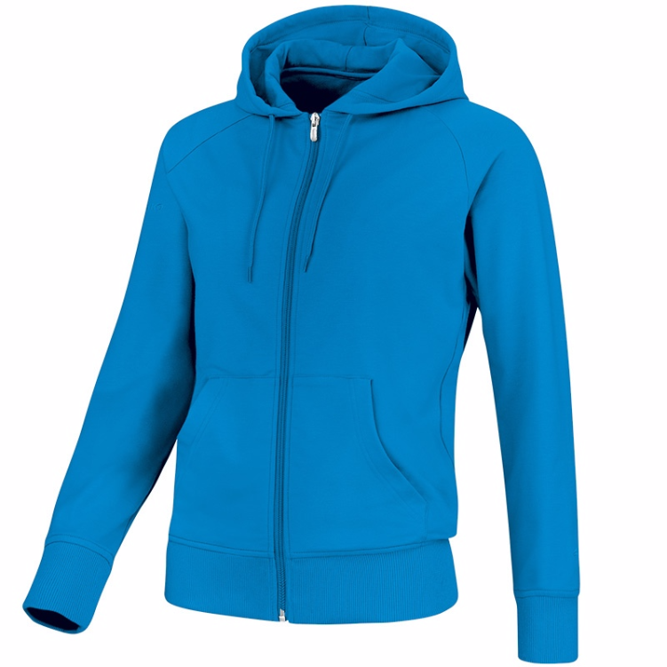 JAKO 6833W-89 Hooded Jacket Team Blue