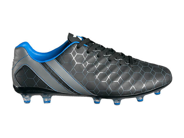 PATRICK EXCELLENT-814-CTLG-01 Chaussures de Football Noir/Bleu Cobalt
