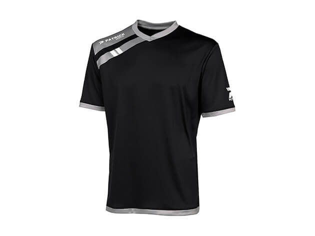 PATRICK FORCE101-BGY Maillot de Football CM Noir/Gris