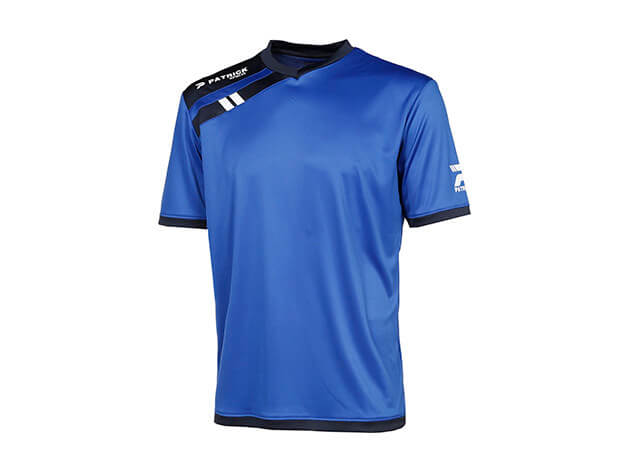 PATRICK FORCE101-RBN Maillot de Football CM Bleu Royal/Bleu Marin