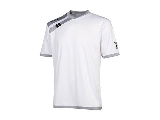 PATRICK FORCE101-WGY Maillot de Football CM Blanc/Gris