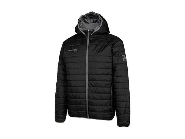 PATRICK FORCE135-BGY Padded Hooded Jacket Black/Grey