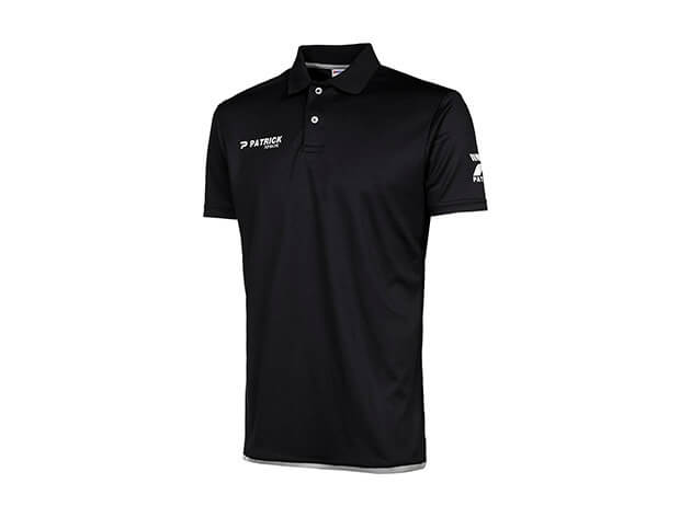 PATRICK PAT140-BGY Polo Noir/Gris