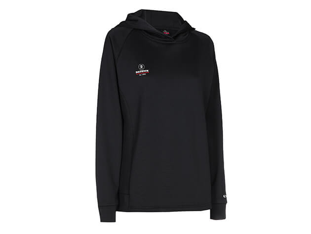 PATRICK EXCL115W-BLK Pull Sweater à Capuchon Coupe Femme Noir