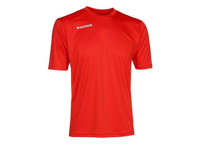 PATRICK PAT101-RED Maillot de Match Courtes Manches Rouge