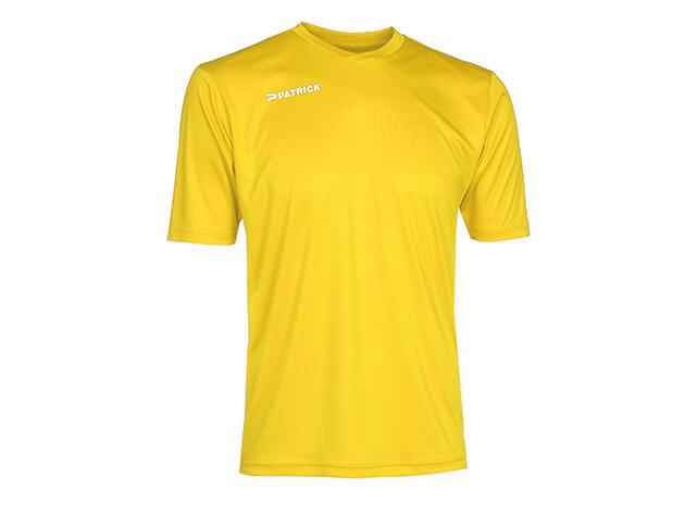 PATRICK PAT101-YEL Maillot de Match Courtes Manches Jaune