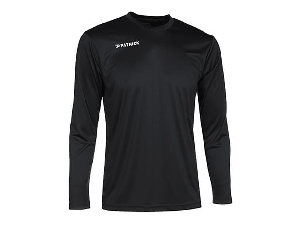 PATRICK PAT105-BLK Soccer Shirt Long Sleeves Black