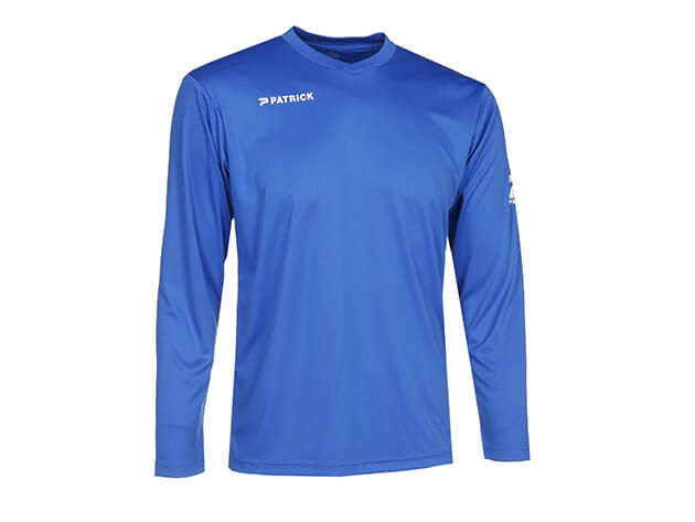 PATRICK PAT105-RBL Soccer Shirt Long Sleeves Royal Blue