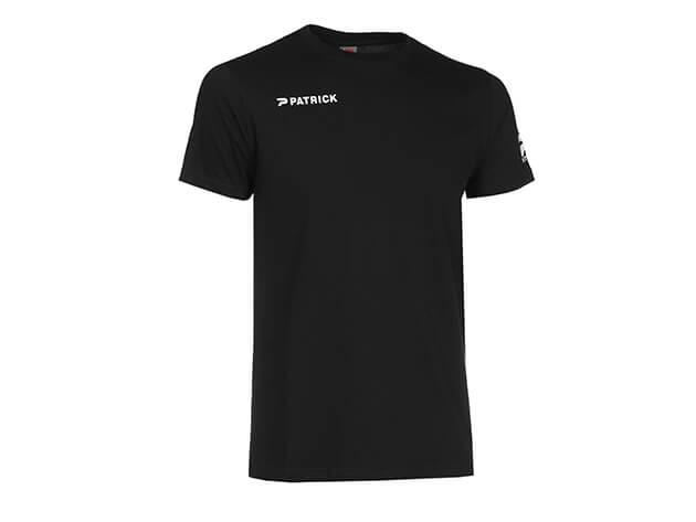 PATRICK PAT145-BLK T-Shirt CM Coton Noir