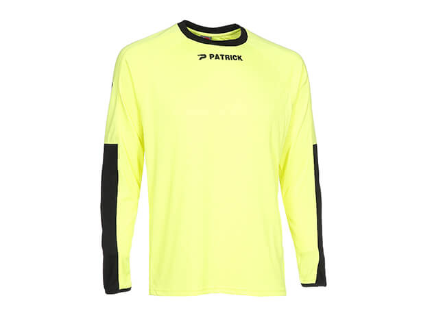 PATRICK PAT180-717 Maillot Gardien de But Jaune Néon/Noir