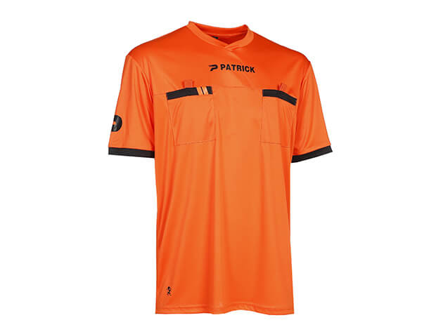 PATRICK REF101-ORA Soccer Referee Jersey SS Orange