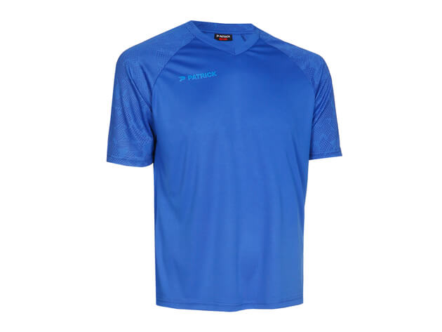 PATRICK TALENT101-RBL Match Shirt Short Sleeves Royal Blue